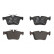 Ceramic brake pads set 13.0470-7304.2 ATE