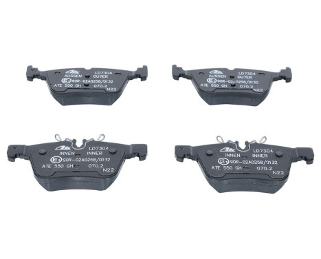 Ceramic brake pads set 13.0470-7304.2 ATE, Image 3