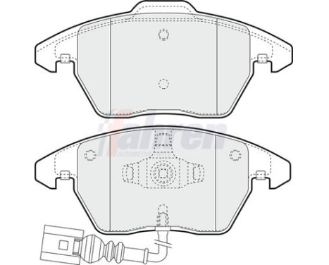 DRIVING BRAKE PAD SET