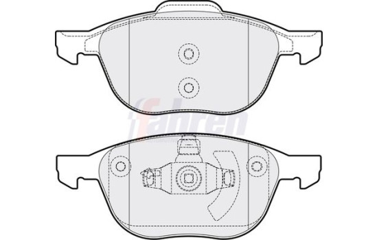 DRIVING BRAKE PAD SET