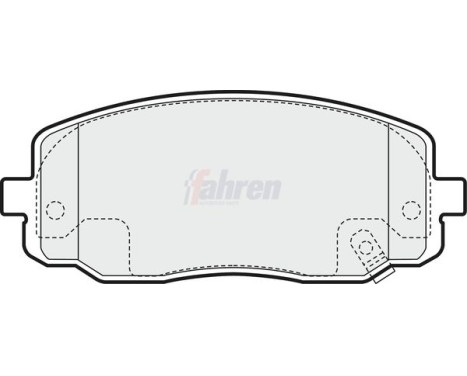 DRIVING BRAKE PAD SET