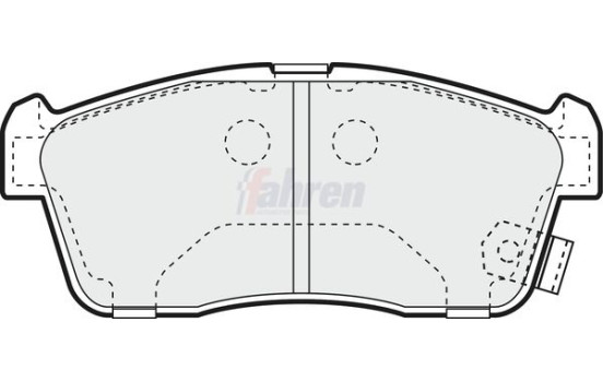 DRIVING BRAKE PAD SET