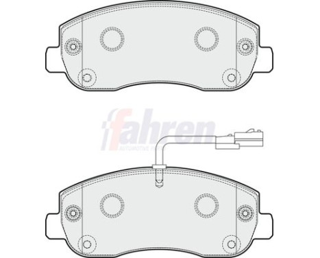 DRIVING BRAKE PAD SET