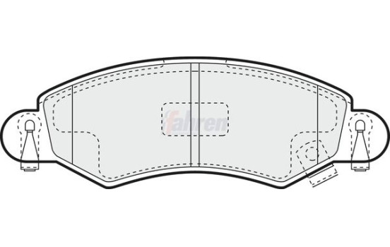 DRIVING BRAKE PAD SET