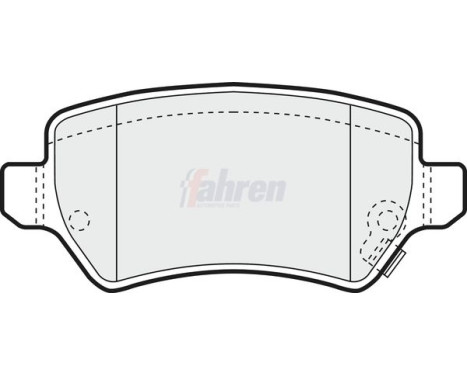 DRIVING BRAKE PAD SET