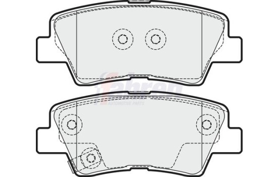DRIVING BRAKE PAD SET