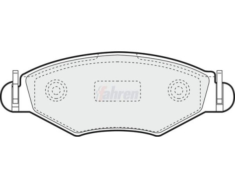 DRIVING BRAKE PAD SET