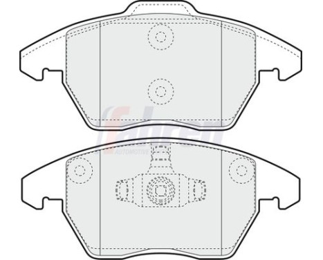 DRIVING BRAKE PAD SET