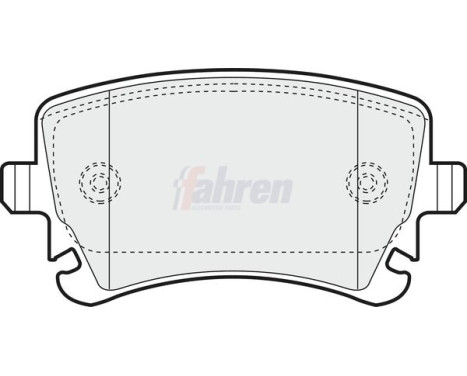 DRIVING BRAKE PAD SET, Image 2