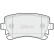 DRIVING BRAKE PAD SET, Thumbnail 2