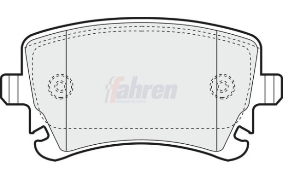 DRIVING BRAKE PAD SET, Image 2