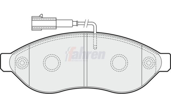 DRIVING BRAKE PAD SET