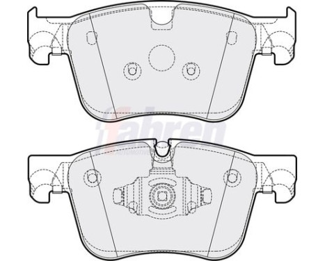 DRIVING BRAKE PAD SET, Image 2