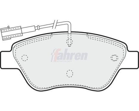 DRIVING BRAKE PAD SET