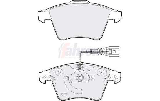 DRIVING BRAKE PAD SET