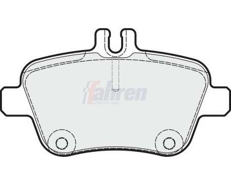 DRIVING BRAKE PAD SET