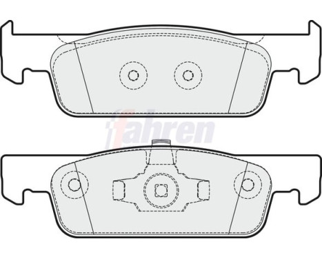 DRIVING BRAKE PAD SET