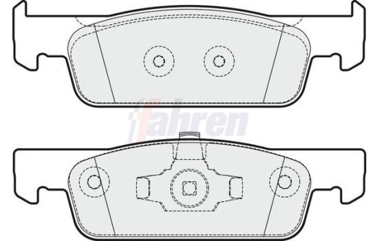DRIVING BRAKE PAD SET