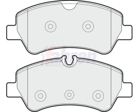 DRIVING BRAKE PAD SET