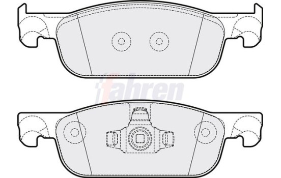 DRIVING BRAKE PAD SET