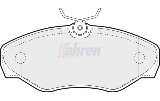 DRIVING BRAKE PAD SET