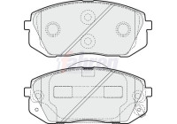 DRIVING BRAKE PAD SET