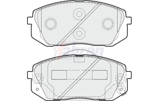 DRIVING BRAKE PAD SET