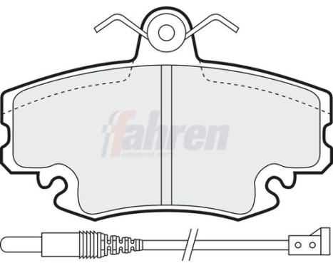 DRIVING BRAKE PAD SET