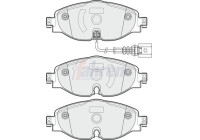DRIVING BRAKE PAD SET