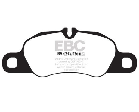 ​EBC Bluestuff brake pad set DP52057NDX, Image 2