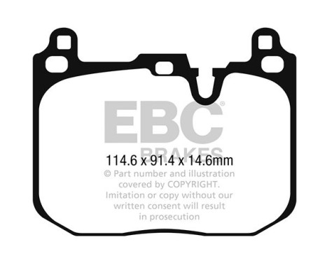 ​EBC Bluestuff brake pad set DP52271NDX, Image 2