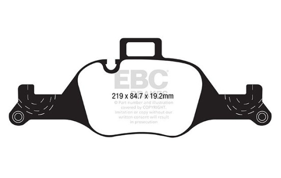 ​EBC Bluestuff brake pad set DP52289NDX