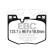 EBC Greenstuff brake pad set DP62302, Thumbnail 2