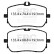 EBC Greenstuff brake pad set DP62395, Thumbnail 3