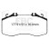 EBC Yellowstuff brake pad set DP42424R, Thumbnail 4
