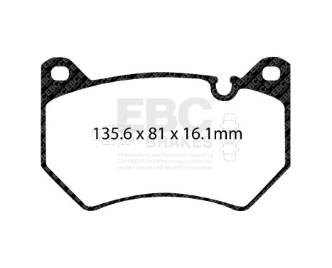 EBC Yellowstuff brake pad set DP42437R, Image 4