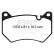 EBC Yellowstuff brake pad set DP42437R, Thumbnail 4
