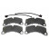 High performance brake pad set 07.B314.66 Brembo, Thumbnail 2