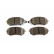 High performance brake pad set 07.B314.73 Brembo, Thumbnail 2