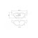 High-performance brake pad set 07.B315.26 Brembo, Thumbnail 3