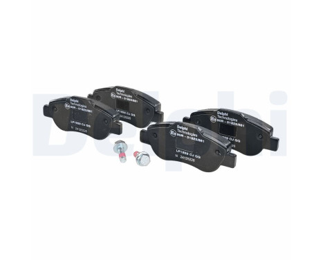 JEU DE PLAQUETTES DE FREIN LP1929 Delphi