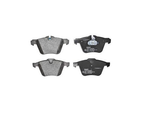 JEU DE PLAQUETTES DE FREIN LP2114 Delphi, Image 2