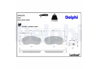 JEU DE PLAQUETTES DE FREIN LP2173 Delphi