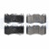 JEU DE PLAQUETTES DE FREIN LP2187 Delphi, Thumbnail 2