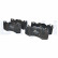 JEU DE PLAQUETTES DE FREIN LP2187 Delphi