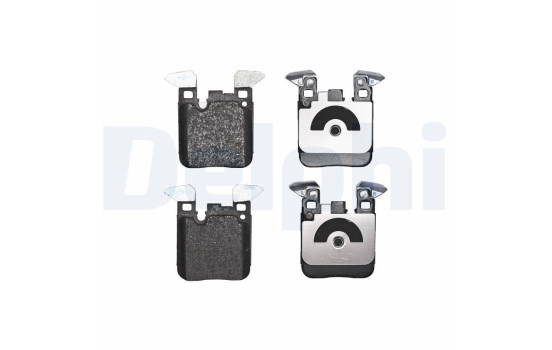 JEU DE PLAQUETTES DE FREIN LP2660 Delphi, Image 2