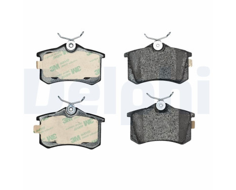 JEU DE PLAQUETTES DE FREIN LP3346 Delphi, Image 2