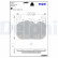 JEU DE PLAQUETTES DE FREIN LP3597 Delphi, Thumbnail 3