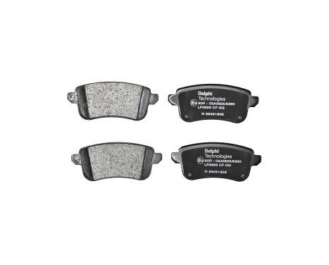 JEU DE PLAQUETTES DE FREIN LP3659 Delphi, Image 2