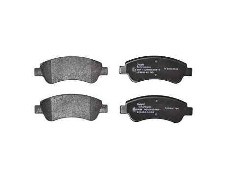 JEU DE PLAQUETTES DE FREIN LP3660 Delphi, Image 3